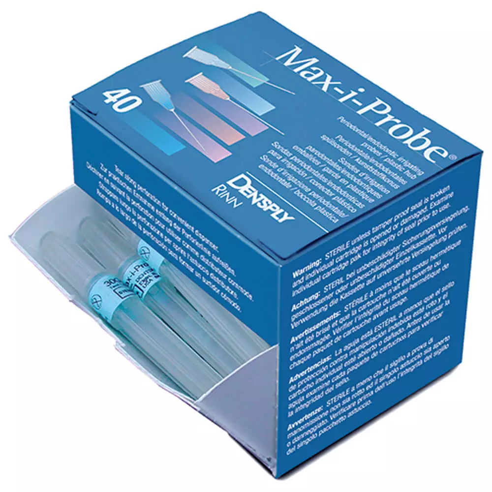 Max-I-Probe Irrigation Needles 40 Per Box Max-I-Probe Irrigation Needles 40 Per Box